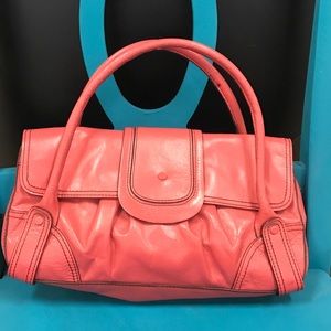 👛 BCBGirls Fabulous Coral Handbag! 👛 NWOT!